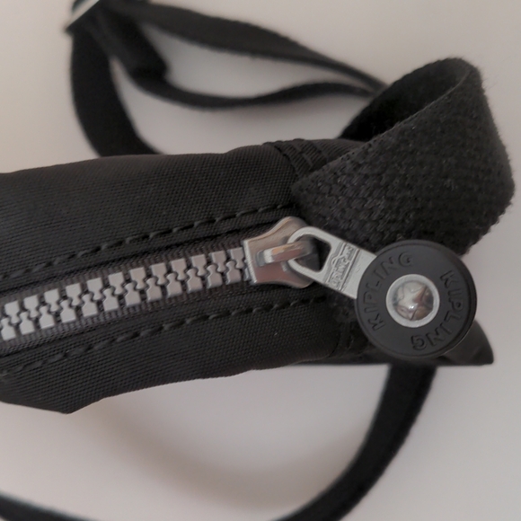 Kipling Black Mini Nylon Crossbody Bag - Picture 4 of 8